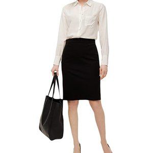 JCrew No. 2 Pencil Skirt in Super 120s Wool